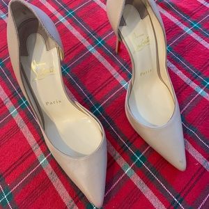 Christian Louboutin Nude Iriza heels